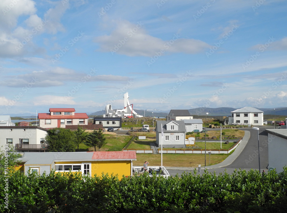 Obraz premium Stykkisholmur, Island