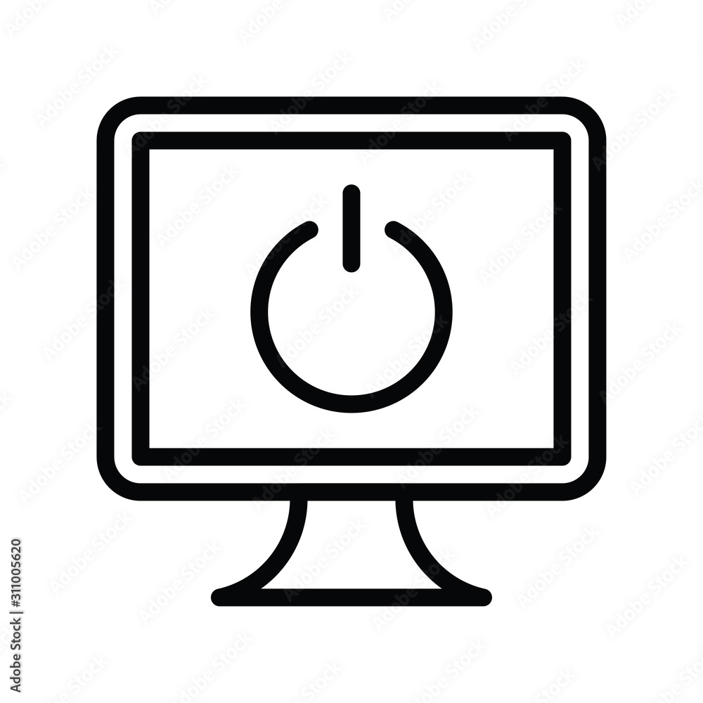 Television and technology related TV vector in lineal or editable stroke design Television and technology related TV vector in lineal or editable stroke design