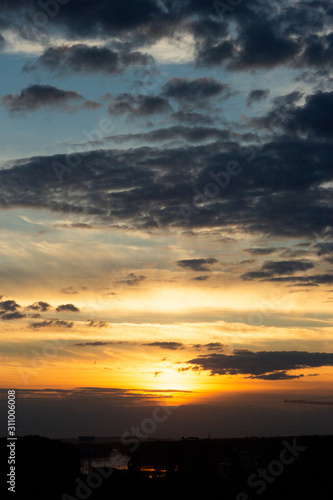 sunset in the sky © Роман Мартинюк