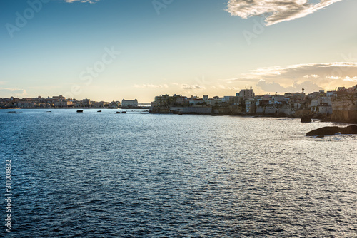 view of city at sunset © malgorzata_wieczorek