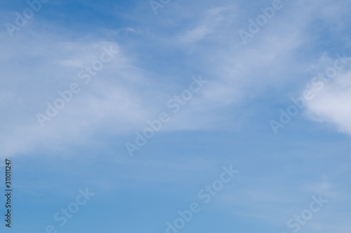 Beautiful white clouds and blue sky high definition skyscraper with grunge texture for background Abstract,nature art style,soft and blur focus.