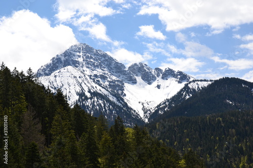 Spring the majestic Austrian Alps © Maksim