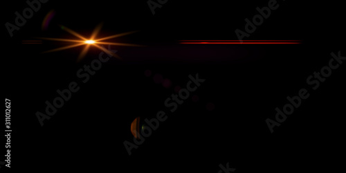 Wallpaper Mural Overlay, flare light transition, effects sunlight, lens flare, light leaks. High-quality stock images of warm sun rays light effects, overlays or golden flare isolated on black background for design Torontodigital.ca