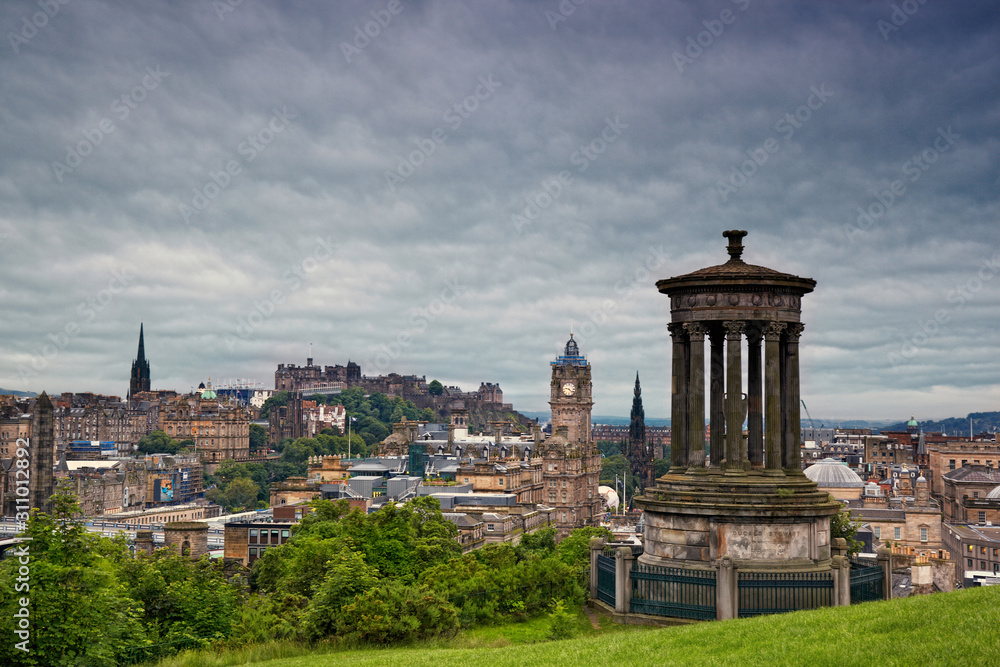 Obraz premium Edinburgh from Calton Hill, Scotland
