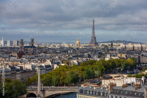paris vue d'en haut
