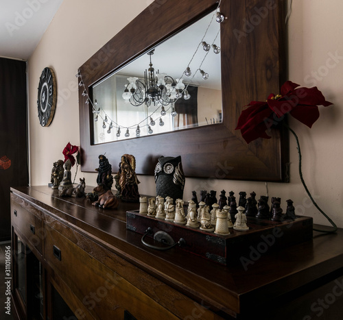 nice dining room for the family