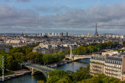 paris vue d'en haut