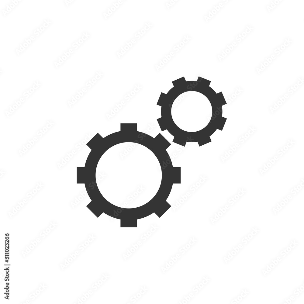 gear icon vector illustration for website and design icon gear icon vector illustration for website and design icon