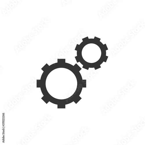 gear icon vector illustration for website and design icon