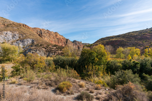 Mountainous landscape near Ugijar (Spain)