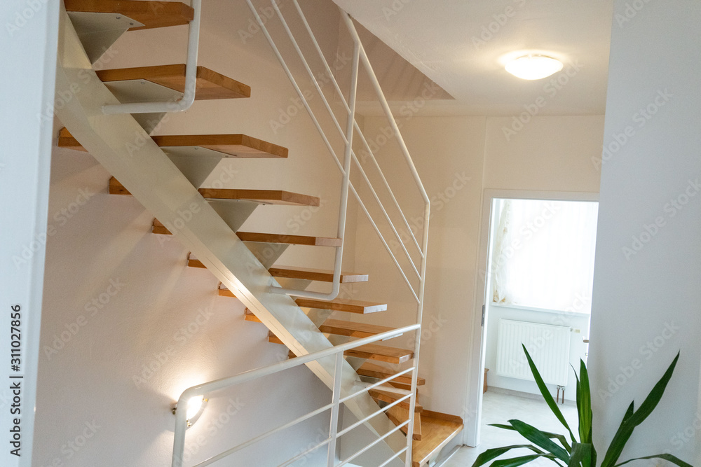 Fototapeta premium staircase in modern building