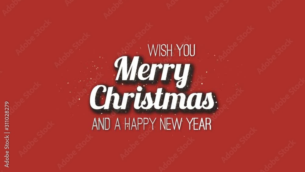 Merry Christmas And Happy New Year + Alpha Channel Merry Christmas And Happy New Year + Alpha Channel