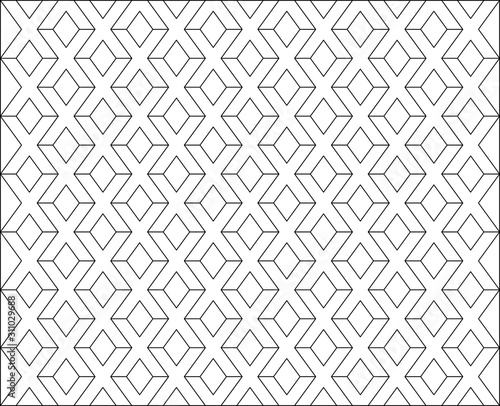 White X letter pattern background vector. Repeat X alphabet on white background.