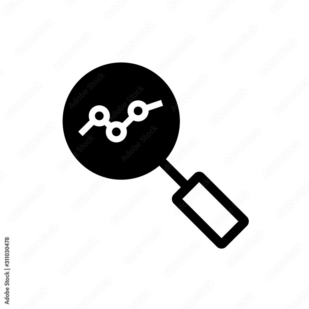 Analysis icon,Vector illustration. Data analysis icon.