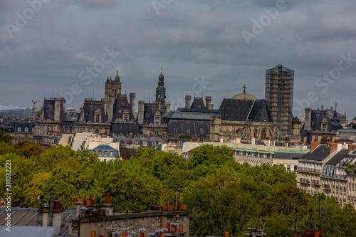 paris vue d'en haut