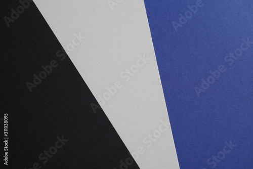 Color Varianten aus farbigem und buntem Ton Papier