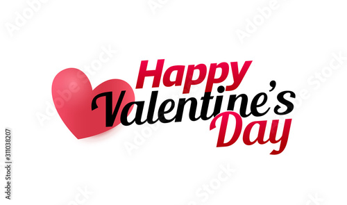 Valentines Day Logo templat...