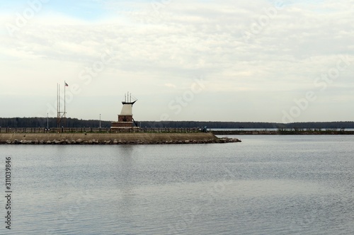 The Sheksna hydroelectric complex in the Vologda region