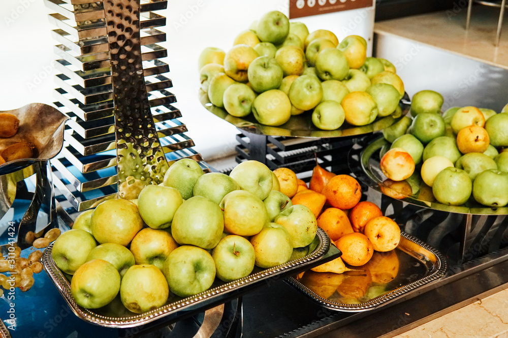 different fruits in the kitchen of the restaurant nutrition vitamins different fruits in the kitchen of the restaurant nutrition vitamins
