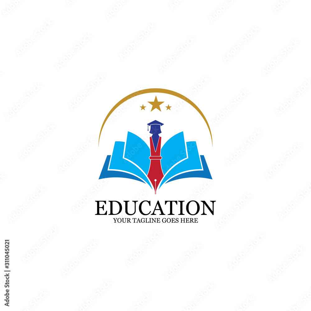 Education Logo Template vector Education Logo Template vector