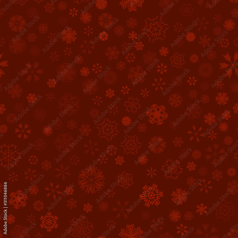 vector winter snow christmas seamless pattern vector winter snow christmas seamless pattern