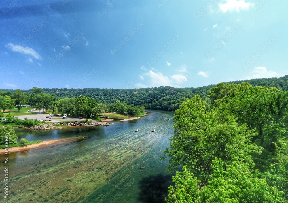 White River at Cotter White River at Cotter