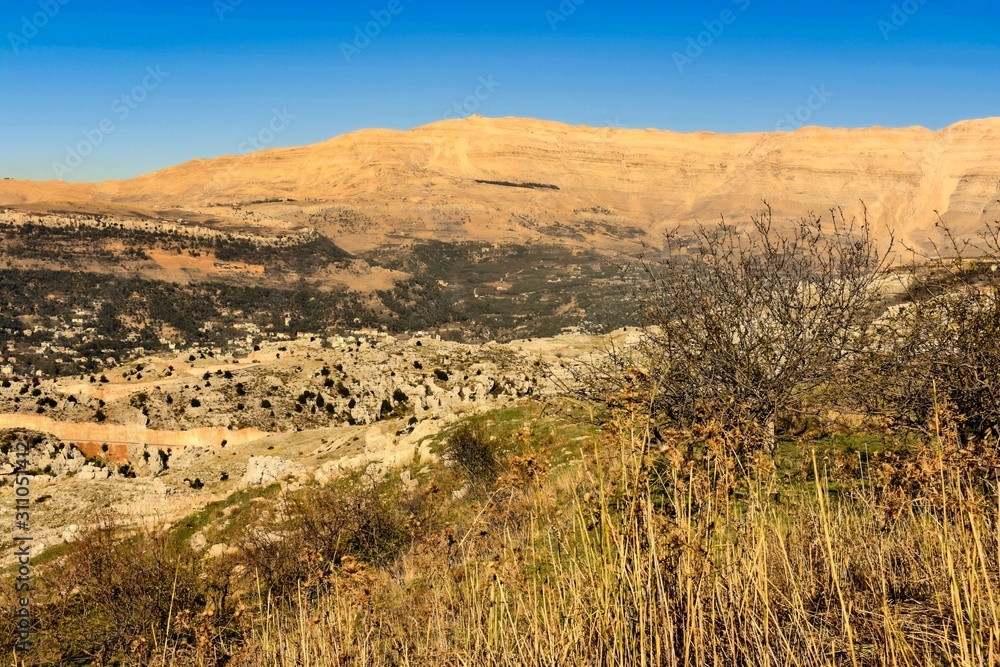 Lebanon mountain panorama