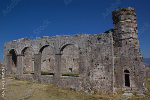 Wallpaper Mural Landmarks of Albania. Rozafa fortress in Shkodar. Torontodigital.ca
