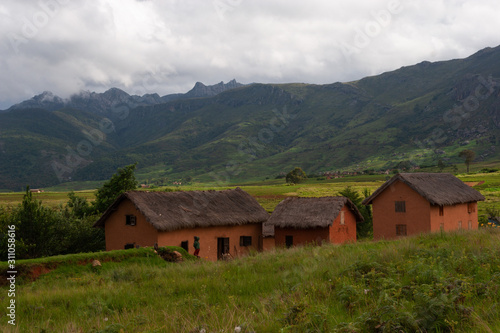 Mountain village near Andringitra national park, Madagascar