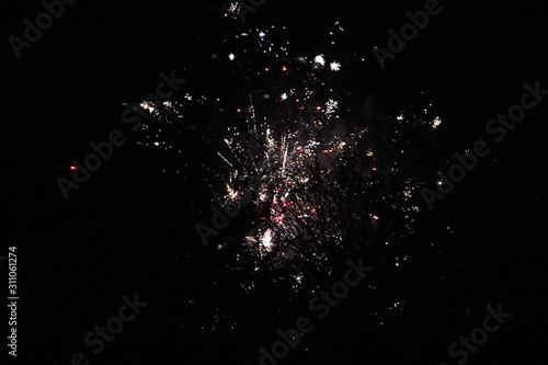 fireworks at night 