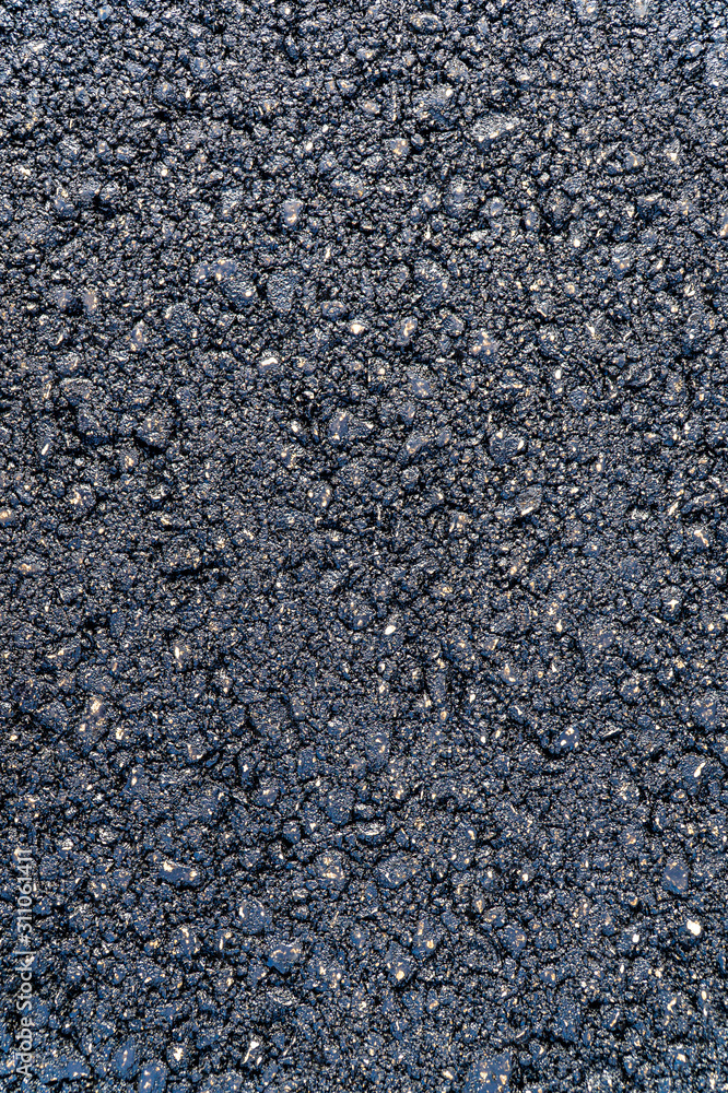 Black asphalt (bitumen) road background or texture Black asphalt (bitumen) road background or texture