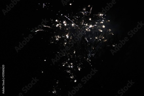 fireworks at night 