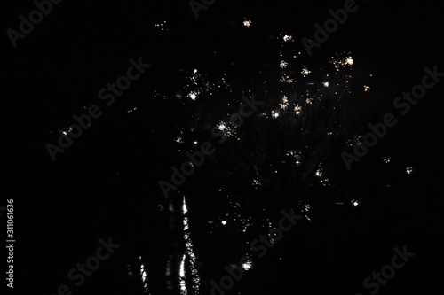 fireworks at night 