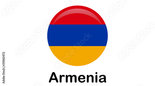 Free Download national flag of Armenia in the original colours and proportions - GFXLoad