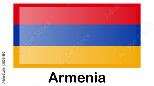 Free Download national flag of Armenia in the original colours and proportions - GFXLoad