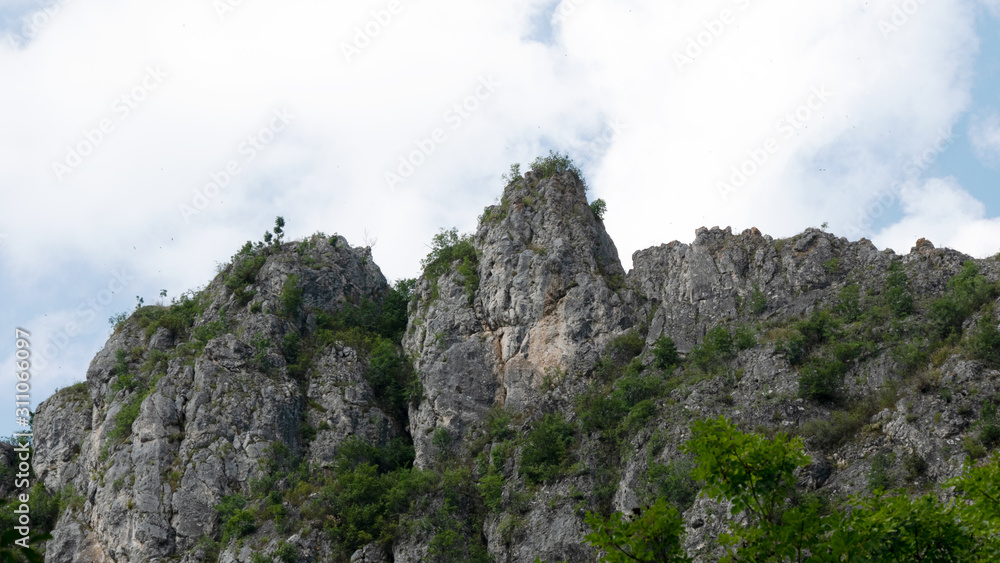 Mountainous landscape in western Bulgaria