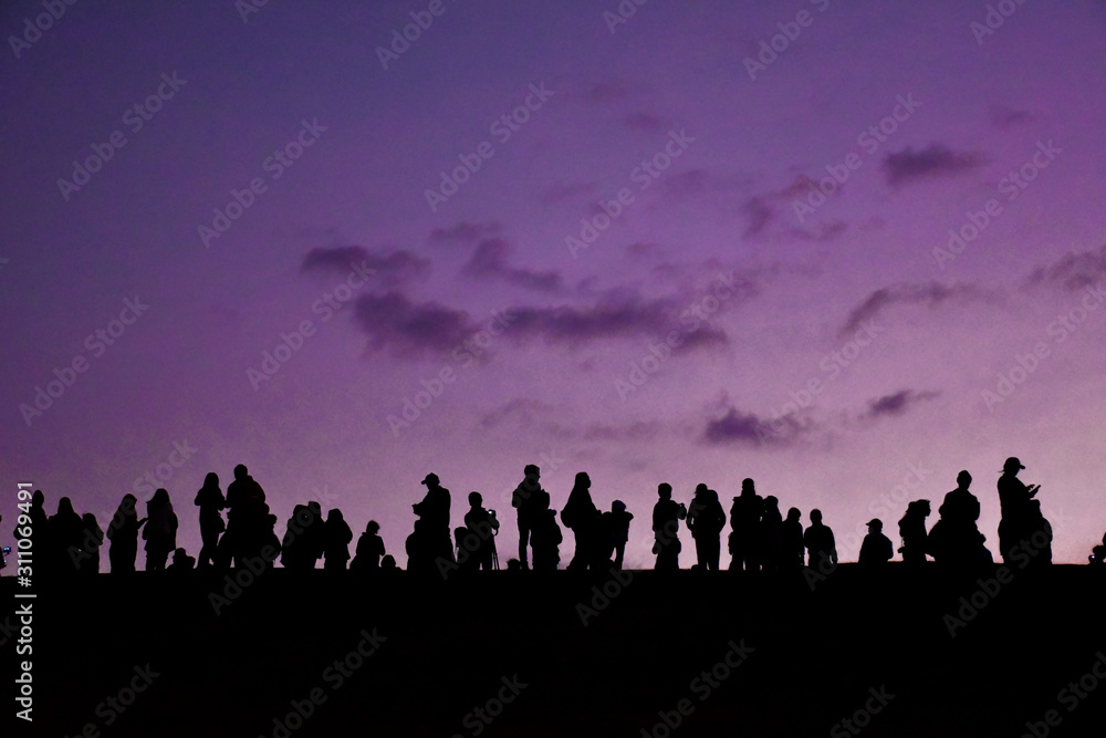 Edited background of travellers who are waiting for sunrise behind the foggy in the earliest morning. Edited background of travellers who are waiting for sunrise behind the foggy in the earliest morning.