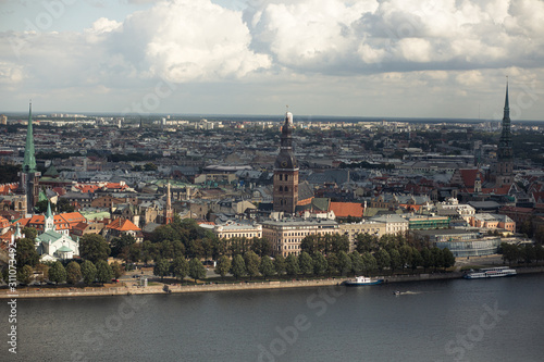 panoramic view of Riga