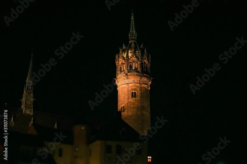 clock tower at night © Ralf