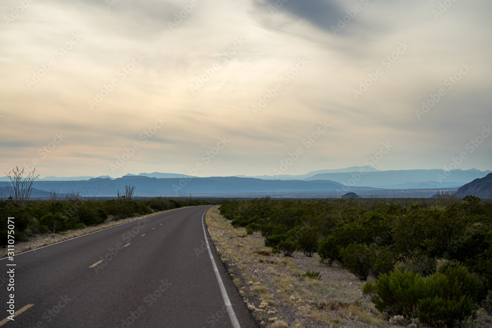 Views of the mountains are always present in the deserts of West Texas. 