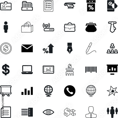 business vector icon set such as: access, action, plan, paying, agreement, hub, tap, electric, pad, safe, professional, drawing, choice, pass, clipboard, circle, glamour, technical, poster, accessory