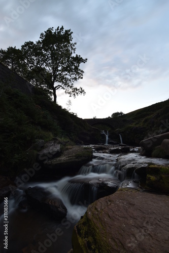 PEAK DISTRICT WATERFALL