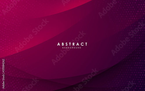 Abstract modern background gradient color. Purple gradient with halftone decoration.