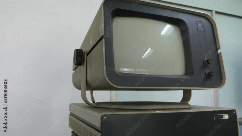 Slider View Of Outdated Monitor Slider View Of Outdated Monitor