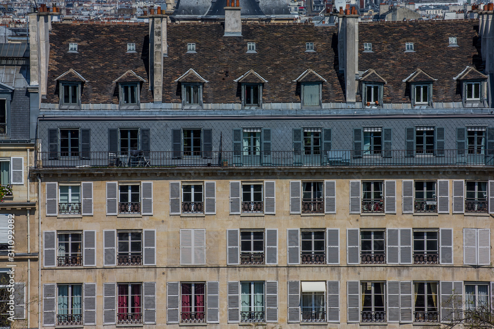 Naklejka premium vues de paris