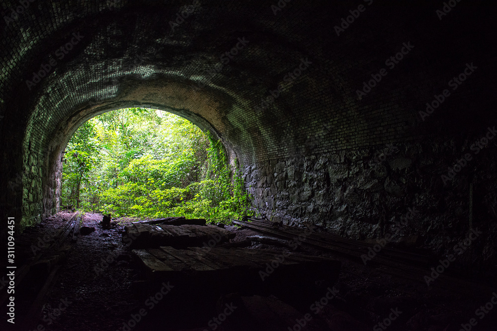 Fototapeta premium Funicular Railway Transportation System