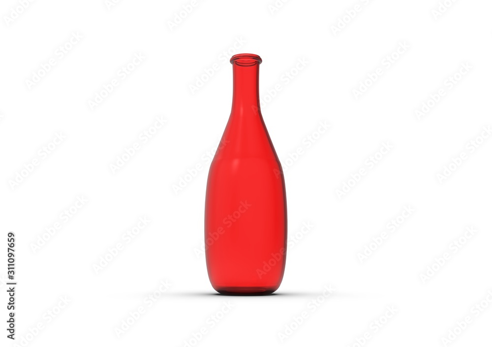Decoration Bottle Isolated on White Background Decoration Bottle Isolated on White Background