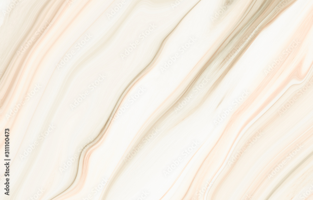 Obraz premium Marble wall white brown pattern ink swirl yellow green graphic background abstract light elegant grey for floor plan ceramic counter texture tile gray silver background natural for interior decoration