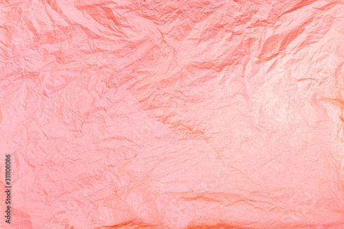 Wallpaper Mural Yellow, orange, warm background. Creased paper texture. Torontodigital.ca