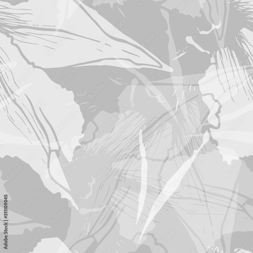 Fototapeta premium pastel floral seamless pattern illustration